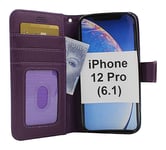 New Standcase Wallet iPhone 12 Pro (6.1) (Lila)