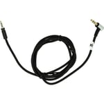 Vhbw - Câble audio aux compatible avec Sennheiser Momentum On-Ear Wireless, Wireless casque - Avec prise jack 3,5 mm, 120 cm, noir