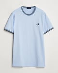 Fred Perry Twin Tipped T-Shirt Light Smoke