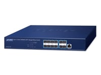 Planet Xgs-6311-12X, Hanterad, L3, Full Duplex, Rackmontering, 1U