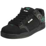 Globe Tilt, Chaussures de skate homme - Noir/gris/vert, 45 EU (11 US)