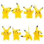 Coffret De 8 Figurines - Pikachu Pokemon - Le Coffret