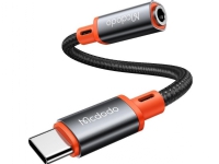 Adapter USB Mcdodo USB-C - Jack 3.5mm Srebrny (CA-7561)