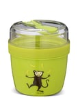 N'ice Cup - L, Kids, Lunch Box With Cooling Disc - Lime Home Meal Time Lunch Boxes Green Carl Oscar