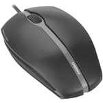 Cherry Gentix Corded Optical Mouse, Black