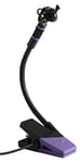 Jts CX 508 W à électret Microphone pour instrument de baisse de blasinstrumenten, cardioïde Noir