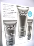 CLINIQUE FOR MEN Set Oil-Free Moisturizer Face Wash Oily Skin Cream Shave Travel