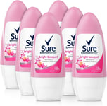 Sure Women Bright Bouquet, Strong Antiperspirant Roll On Deodorant For Women, of