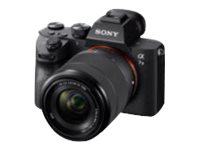 Sony a7 III ILCE-7M3K - Digitalkamera - spegellöst - 24.2 MP - Fullständig ram - 4 K / 30 fps FE 28-70mm OSS-objektiv - Wi-Fi, NFC, Bluetooth - svart