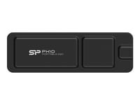 Silicon Power Px10 - Ssd - 1 Tb - Extern (Portabel) - Usb 3.2 Gen 2 (Usb-C Kontakt) - Svart