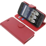 Case for Doro 8040 Smartphone Book-Style Protective Case Phone Case Book Red