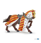PAPO 39945 Tournament horse for knight toy Knights figure Medieval castle toys 