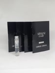 4x Giorgio Armani Code Parfum Pour Homme 1.2ml