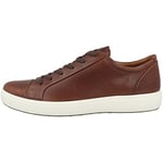 ECCO Soft 7 M, Basket Homme, Cognac, 39 EU