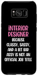 Coque pour Galaxy S8+ Designer d'intérieur drôle, designer d'intérieur féminin