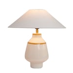 Becky bordslampa vit/mustard