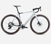Orbea Orbea Gain M21e 1X | Elcykel Endurance | Halo Silver / Blue Carbon View