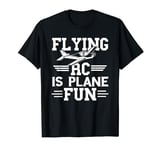 RC Plane Airplane Lover Flying Fun Remote Control Plane T-Shirt