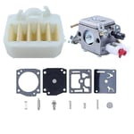 Förgasare Luftfilter Carb Kit för Jonsered Cs2147 Cs2152 Cs2150 Cs2145 Cs2141