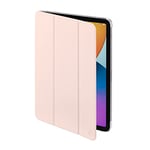 Hama Case for iPad Air 2022/2020 10.9 inch (Flip Case for Apple Tablet, Protective Cover with Stand Function, Transparent Back, Magnetic Cover with Auto Wake/Sleep Function) Pink