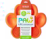 Pet Dream House Pet Dream House Paw 2In1 Orange 30X30x3cm Interaktive Slow Feeder
