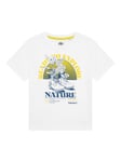 Timberland Kids' Ready to Explore Nature T-Shirt, White