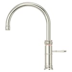 Quooker PRO7 CLASSIC FUSION ROUND NICKEL 7CFRNIG Round Classic Fusion 3-in-1 Boiling Water Tap 7L Tank -