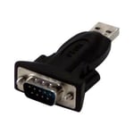 MCL Convertisseur USB 2.0 série RS232 1 port DB09 mâle + rallonge 1,80m