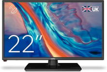 Cello Z0222 22 inch Full HD LED TV with Freeview HD DVB-T2, and Built In Satell