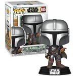 Funko POP! Star Wars The Mandalorian with Pouch Figure No 585 Book of Boba Fett