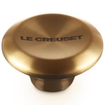 Le Creuset - Signature Stålknopp 57 mm Guld
