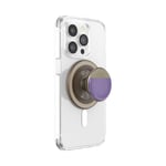 PopSockets Round Phone Grip Compatible with MagSafe, Adapter Ring for MagSafe Included, Phone Holder, Wireless Charging Compatible - Lavender