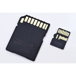 Micro SD-kort U3 256GB med SD-adapter, Bulk