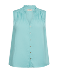 Freequent Ally Ärmlös Blus Dam Aqua Splash