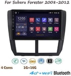 QWEAS Android 8.1 Stereo GPS Navigation Radio for Subaru Forester 2008-2012, 9"Touch Screen Multimedia Player Mirror Link SWC Bluetooth Hands-free Calls