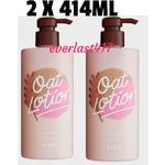 Victoria's Secret Oat Lotion Soothing Body Lotion with Colloidal Oatmeal,2X414ML