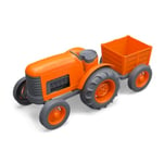 Green Toys Traktor med släp - leksaksbil för barn