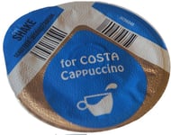 Tassimo Costa Cappuccino 50 x Milk T Disc (Milk T-disc only) + 6 x Carte Noire Latte Coffee Pods only, Sold Loose