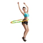 Dmtrab for Hula Hoop Soft Hula Hoop Turns Vigorously Outwards Without Pain, Consumes More Fat, Is Free Of Installation And Easy Storage, 10 Minutes A Day, Forms The Perfect Body