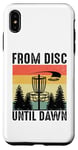iPhone XS Max From Disc Until Dawn Disc Golf Frisbee Golfing Golfer Case
