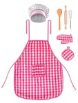 ISO TRADE Set for Children Child Kit Little Chef Cooking Apron Hat Accessories Toy #6083 Jouets de Cuisine, 28,5x23,5x3