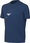 Nike Unisex Kids Shirt K NSW TeeClub Specialty, Court Blue, FN9608-476, S