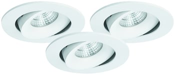Bluetooth LED-downlightset, MD-70 Tune, 3x6W, 230V, DIM
