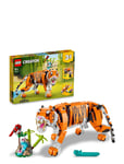 3 In 1 Majestic Tiger Animal Building Toy Patterned LEGO