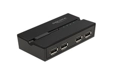 Delock - USB-växel - 4 portar