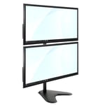 TekBox DUAL MONITOR VERTICAL MOUNT - 2 Computer Screen Stand 13-32" Twin Display