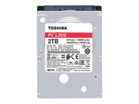 Toshiba L200 Laptop PC - Disque dur - 2 To - interne - 2.5" - SATA 6Gb/s - 5400 tours/min - mémoire tampon : 128 Mo