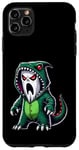 Costume de fantôme portant un dinosaure pour Halloween Cosplay T-Rex Coque pour iPhone 11 Pro Max