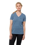 Jack Wolfskin Women's Crosstrail T T-Shirt, Elemental Blue, XS