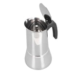(4 Cup) Stainless Steel Maker Stainless Steel Moka Pot Electric Induction